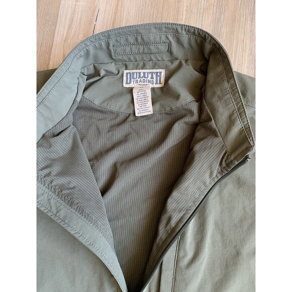 Duluth Trading Men’s Negotiator Rain Jacket (Size XL, Olive/Khaki) EUC - Picture 3 of 7